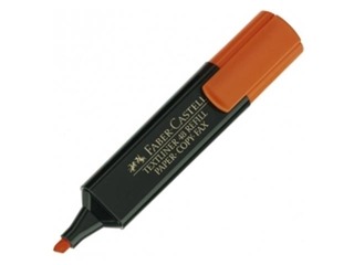Teksta marķieris Faber - Castell, oranžs, 1.2-5mm