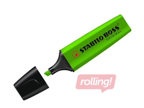 Teksta marķieris Stabilo Boss Original, zaļš