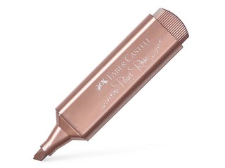 Teksta marķieris Faber - Castell, 1- 5 mm, perlamutra rozā zelts