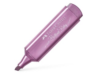 Teksta marķieris Faber - Castell, 1- 5 mm, perlamutra lillā