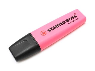 Teksta marķieris Stabilo Boss Original, rozā