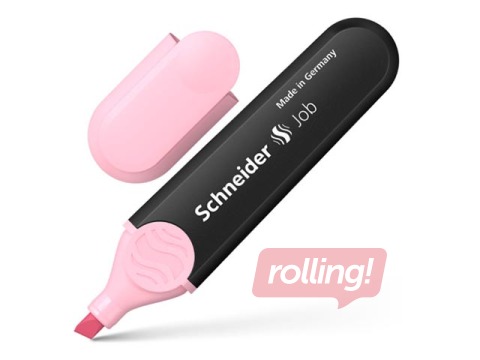 Teksta marķieris Schneider Job, gaiši rozā, 1-5mm