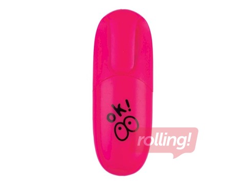 Teksta marķieris Centrum Neon mini, rozā, 1-5mm