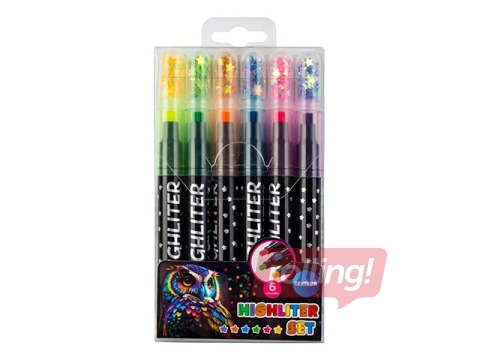 Teksta marķieru komplekts Centrum, 6 krāsas