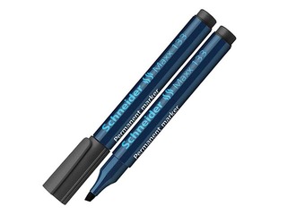 Permanentais marķieris Schneider 133, nošķelts, melns