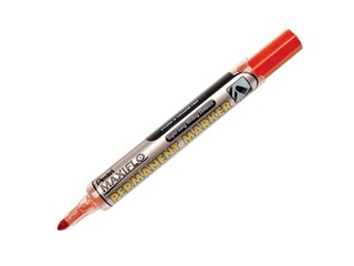Permanentais marķieris Pentel, Maxiflo NLF-50, apaļš, sarkans, 4.5mm