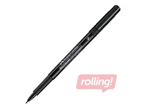 Permanentais marķieris Faber Castell, apaļš, 0.4 mm, melns