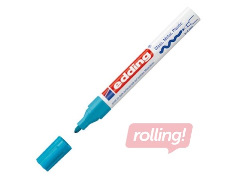 Permanentais marķieris Edding Paint 750, 2-4mm, gaiši zils