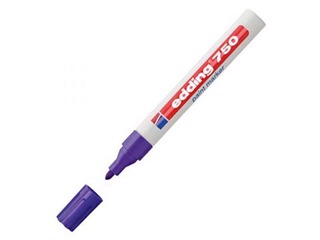 Permanentais marķieris Edding Paint 750, 2-4mm, violets