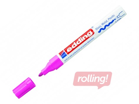 Permanentais marķieris Edding Paint 750, 2-4mm, rozā