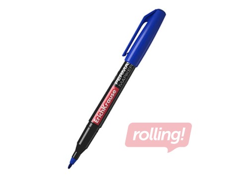 Permanents marķieris ErichKrause P-70, zils, 1mm