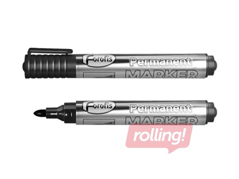 Permanentais marķieris Forofis konisks, melns