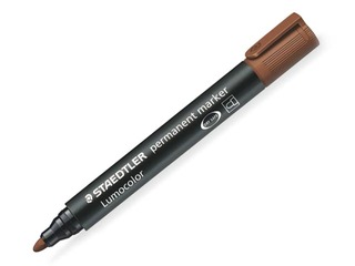 Permanentais marķieris Staedtler Lumcolor 352, brūns, 2mm