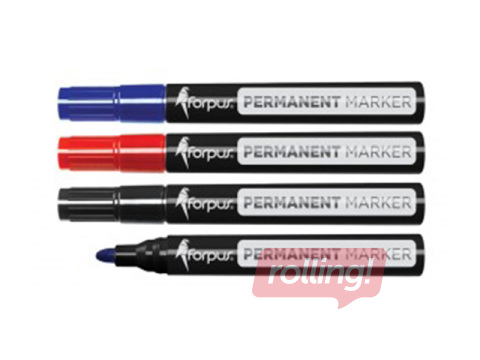 Permanentais marķieris, Forpus, zils, konisks