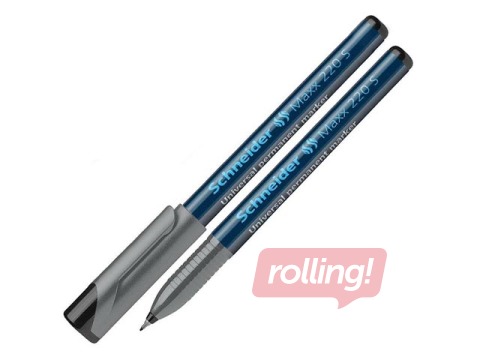OHP permanentais marķieris Schneider, 0.4 mm, melns