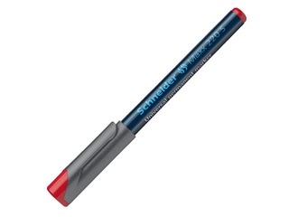 OHP permanentais marķieris Schneider, 0.4 mm, sarkans