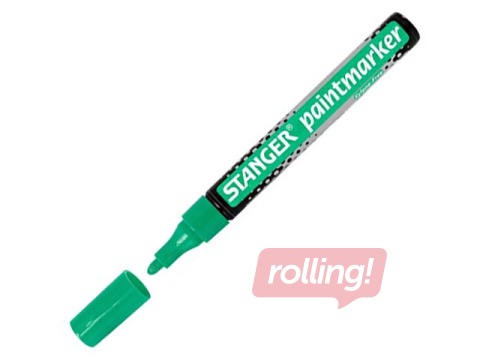 Noturīgais marķieris Stanger PAINT, 2-4mm, zaļš