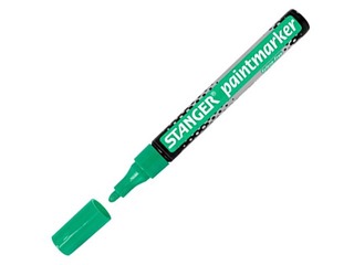Noturīgais marķieris Stanger PAINT, 2-4mm, zaļš