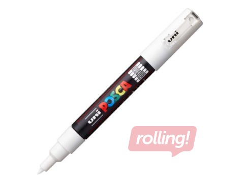 Marķieris Uni Posca PC-1M  balts
