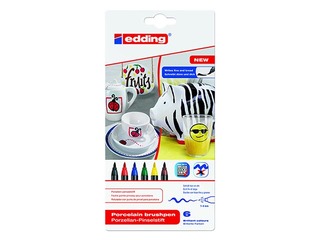 Marķieri keramikai Edding 4200, 6 krāsas (klasiskie toņi)