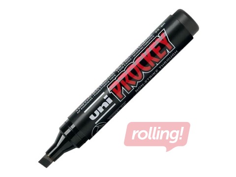 Marķieris UNI PM-126 PROCKEY, melns 