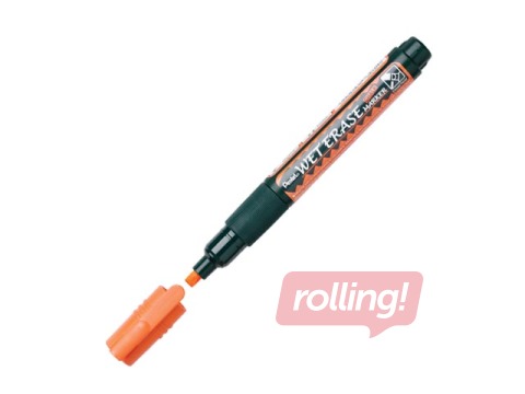 Krīta marķieris Pentel Wet Erase, 2-4 mm, oranžs