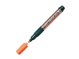 Krīta marķieris Pentel Wet Erase, 2-4 mm, oranžs