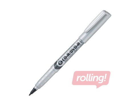 Marķieris CD/DVD diskiem Pentel, konisks, 2 mm, melns