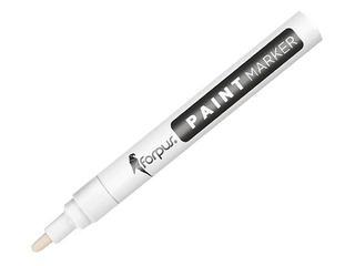 Noturīgais marķieris Forpus PAINT, 1-3mm, balts