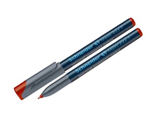 OHP permanentais marķieris Schneider, 0.7 mm, sarkans