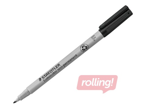 Marķieris Staedtler Lumocolor 316, melns, 0.6mm, nav permanents