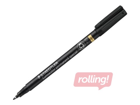 Noturīgais marķieris Staedtler Lumocolor 319 speciālais, melns, 0.6mm