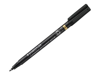 Noturīgais marķieris Staedtler Lumocolor 319 speciālais, melns, 0.6mm