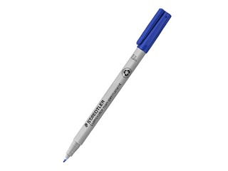Marķieris Staedtler Lumocolor 316, zils, 0.6mm, nav permanents