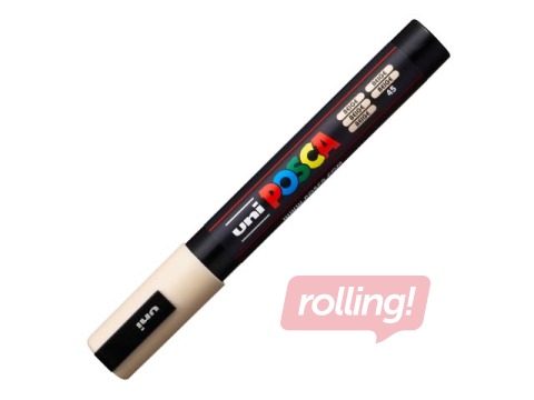Marķieris Uni Posca PC-5M, bēša