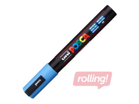 Marķieris Uni Posca PC-5M, debess zils