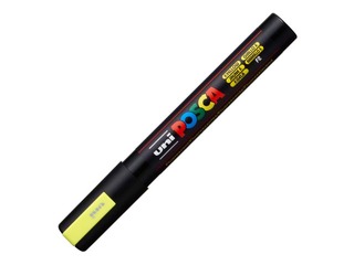 Marķieris Uni Posca PC-5M, fluorescējošs dzeltens