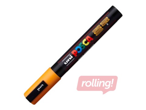 Marķieris Uni Posca PC-5M, gaiši oranžs