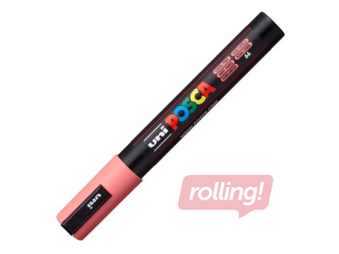 Marķieris Uni Posca PC-5M, koraļļu