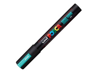 Marķieris Uni Posca PC-5M, metalizēti zaļš