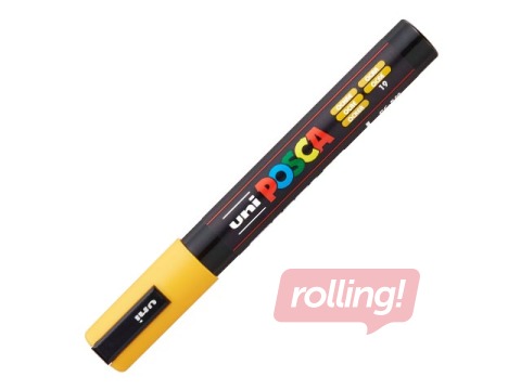 Marķieris Uni Posca PC-5M, okers