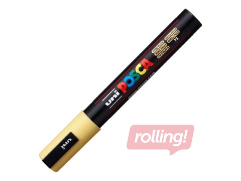 Marķieris Uni Posca PC-5M, salmu dzeltens