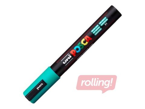 Marķieris Uni Posca PC-5M, smaragdzaļš