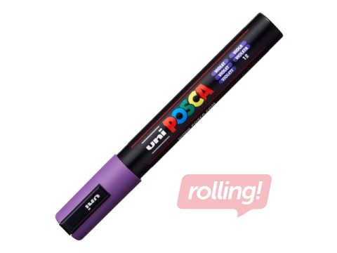 Marķieris Uni Posca PC-5M, violets