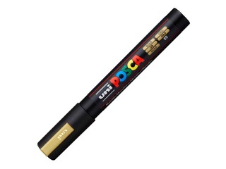 Marķieris Uni Posca PC-5M, zelta