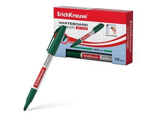 Marķieris baltajai tāfelei, ErichKrause W-110, apaļš, zaļš