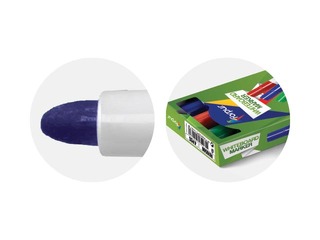 Marķieris baltajai tāfelei Forpus, apaļš, zaļš