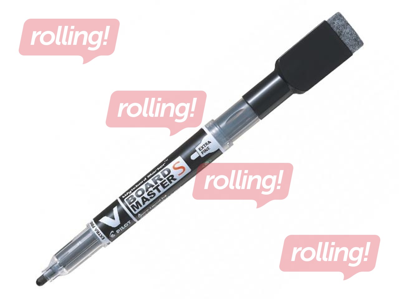 Marķieris baltajai tāfelei, Pilot V Board Master S, 1.3 mm, melns