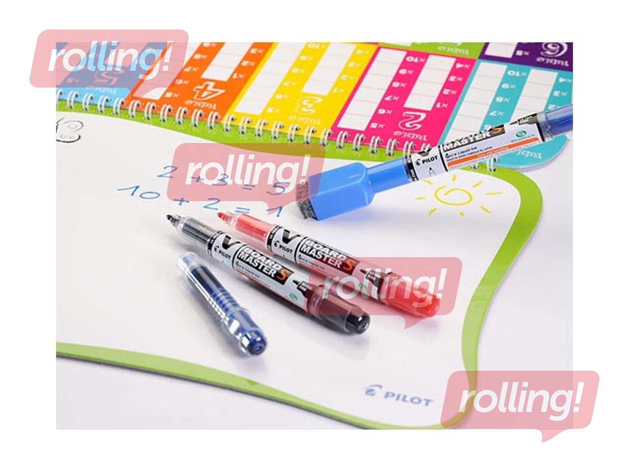 Marķieris baltajai tāfelei, Pilot V Board Master S, 1.3 mm, melns