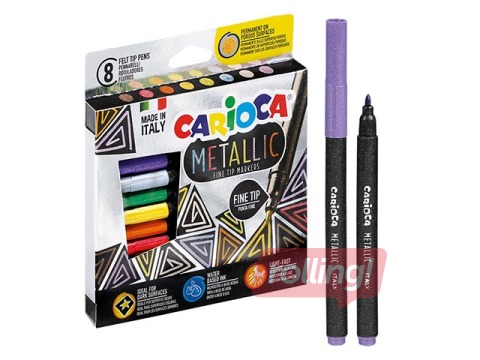 Flomāsteri Carioca, 8 metāliskas krāsas